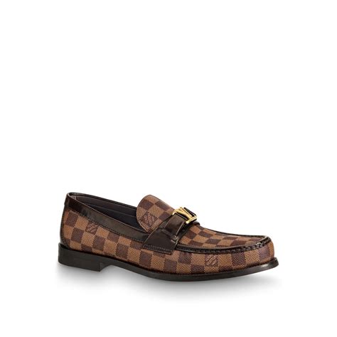 louis vuitton loafers mens brown|Louis Vuitton major loafer black.